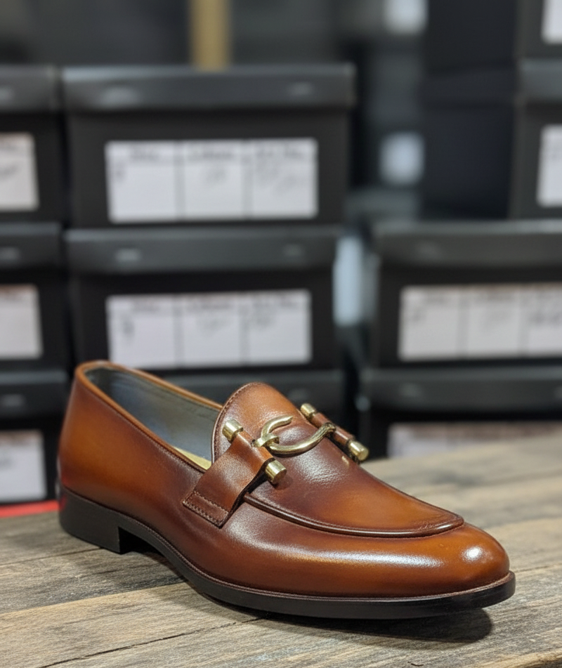 Horsebit Loafers – Premium Brown Leather