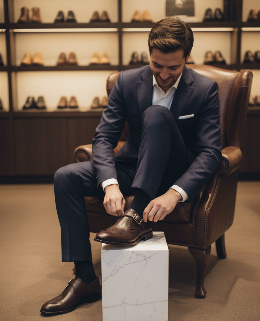 Mufasa Orbit Leather Loafers