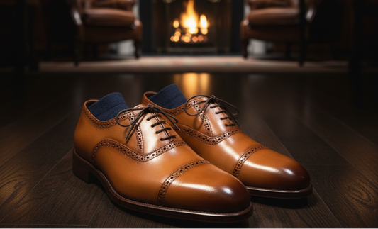 Crimson Viceroy Leather Loafers